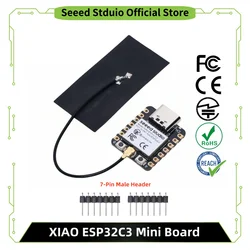 씨드 스튜디오 샤오 ESP32-C3 안테나, 와이파이 블루투스 5.0 모듈, RISC-V 아두이노, IoT, ESP32 C3 미니 개발 보드