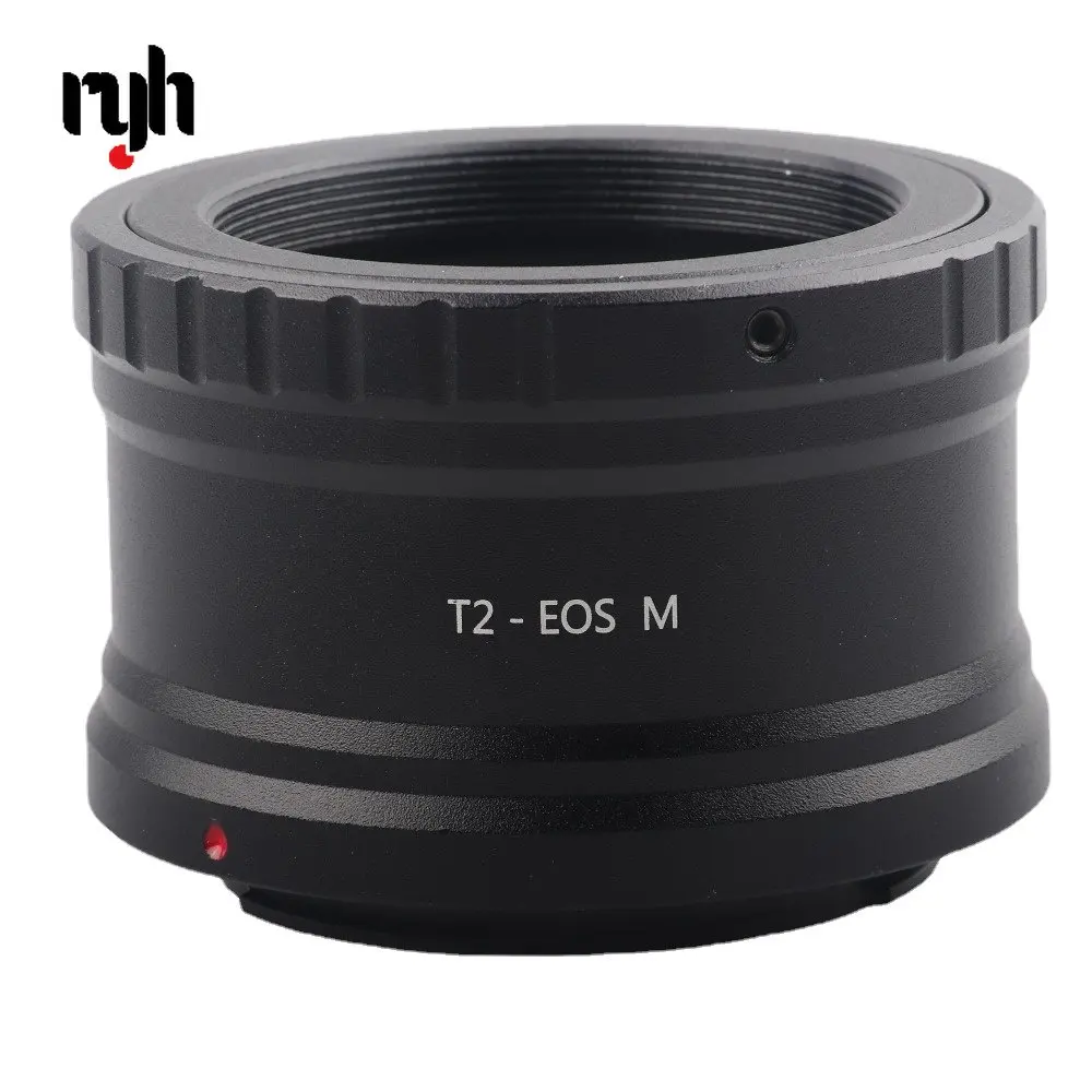 T2-EOS M T Mount Telephoto Lens To EOSM EF-M Adapter Ring for EOSM/M2/M3/M10 Body Mirrorless Camera