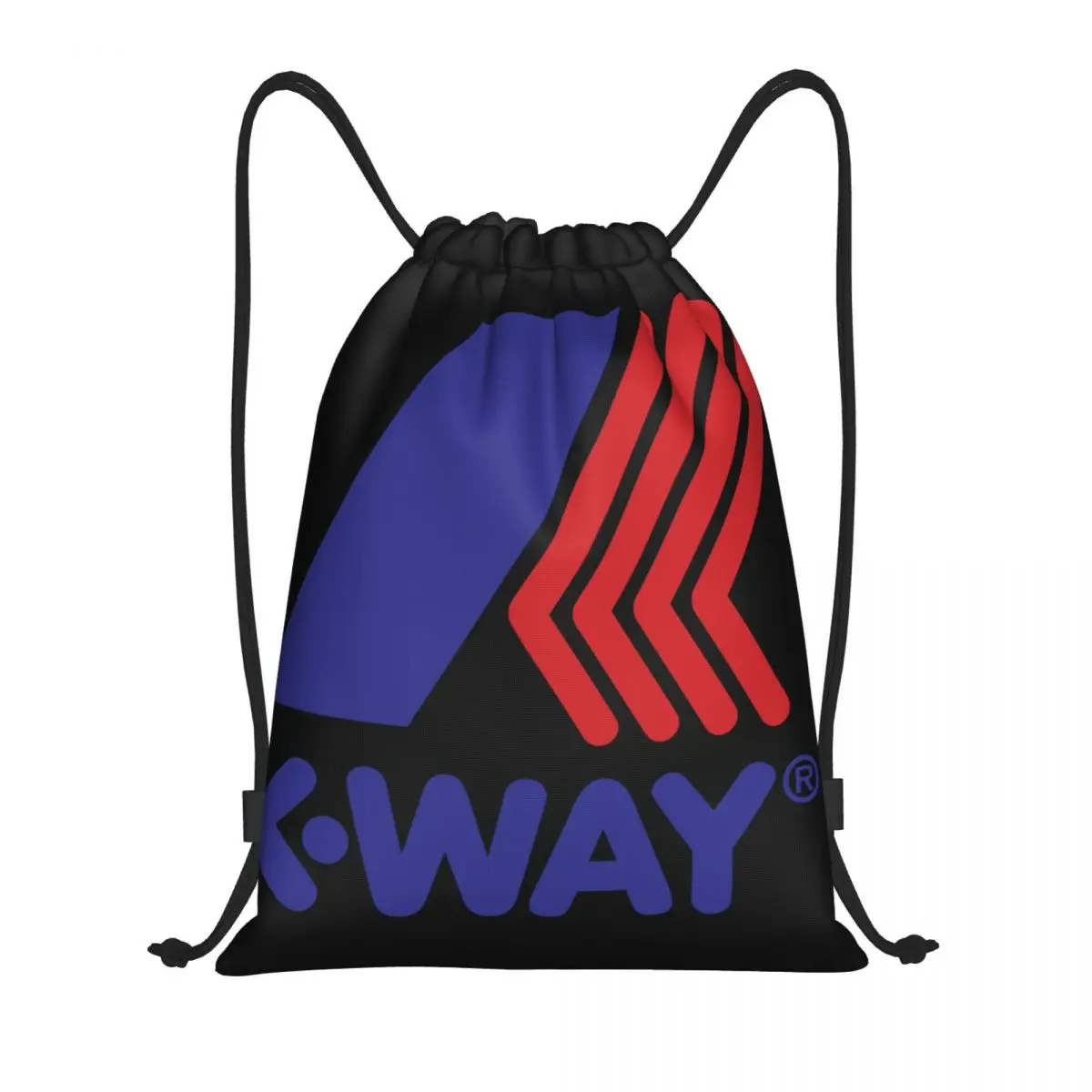 K-Way Multi-Function portátil Drawstring sacos, saco do livro dos esportes para viajar