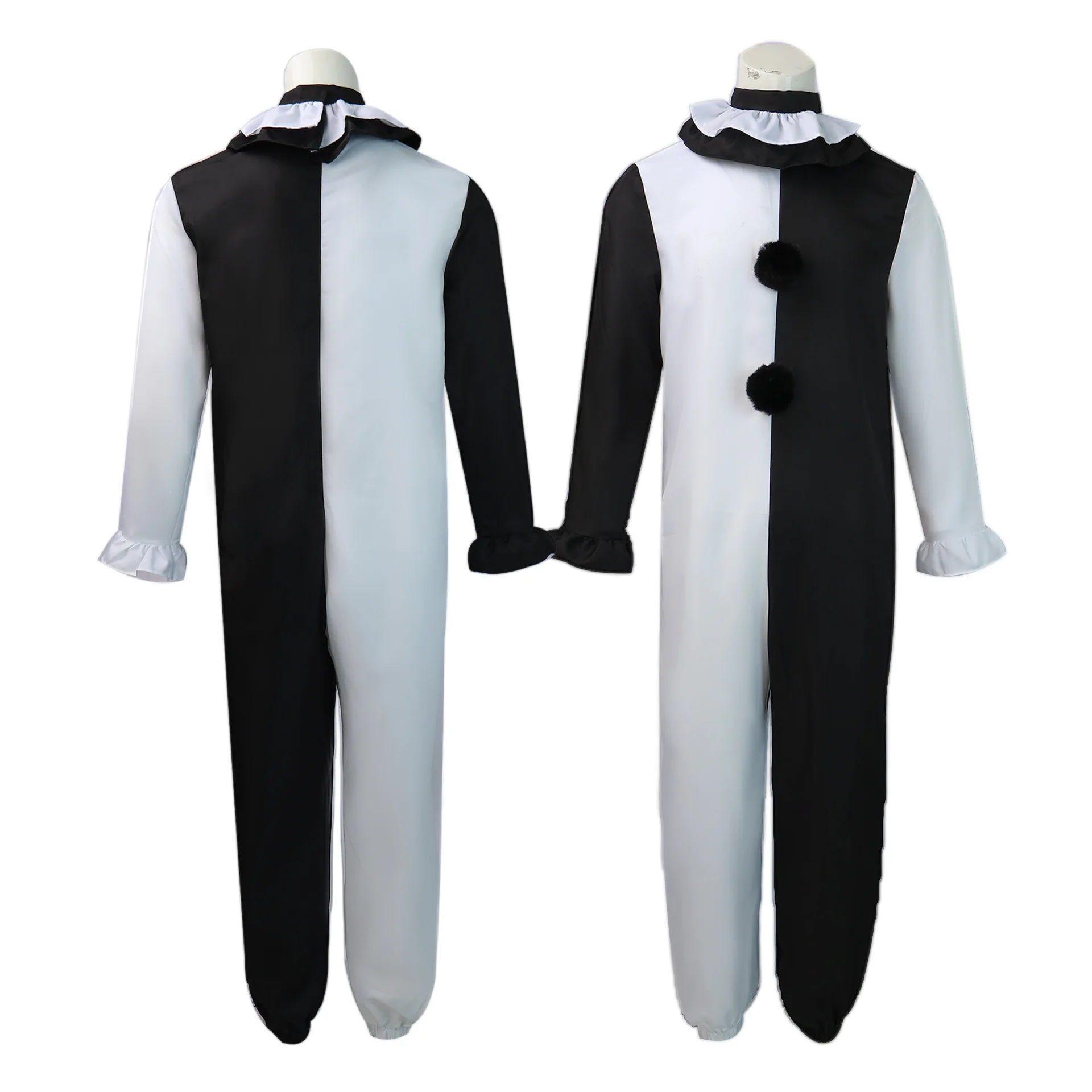 ハロウィンコスチューム ピエロの変装 ホラー映画 コスプレ ステージパフォーマンススーツ 女性の伝統的な中国服