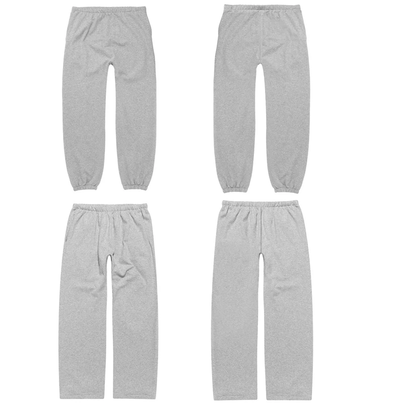 

Всесезонные высококачественные хлопковые повседневные брюки Kanye West для мужчин и женщин, однотонные серые спортивные штаны Vultures YZY, большие спортивные штаны на шнурке