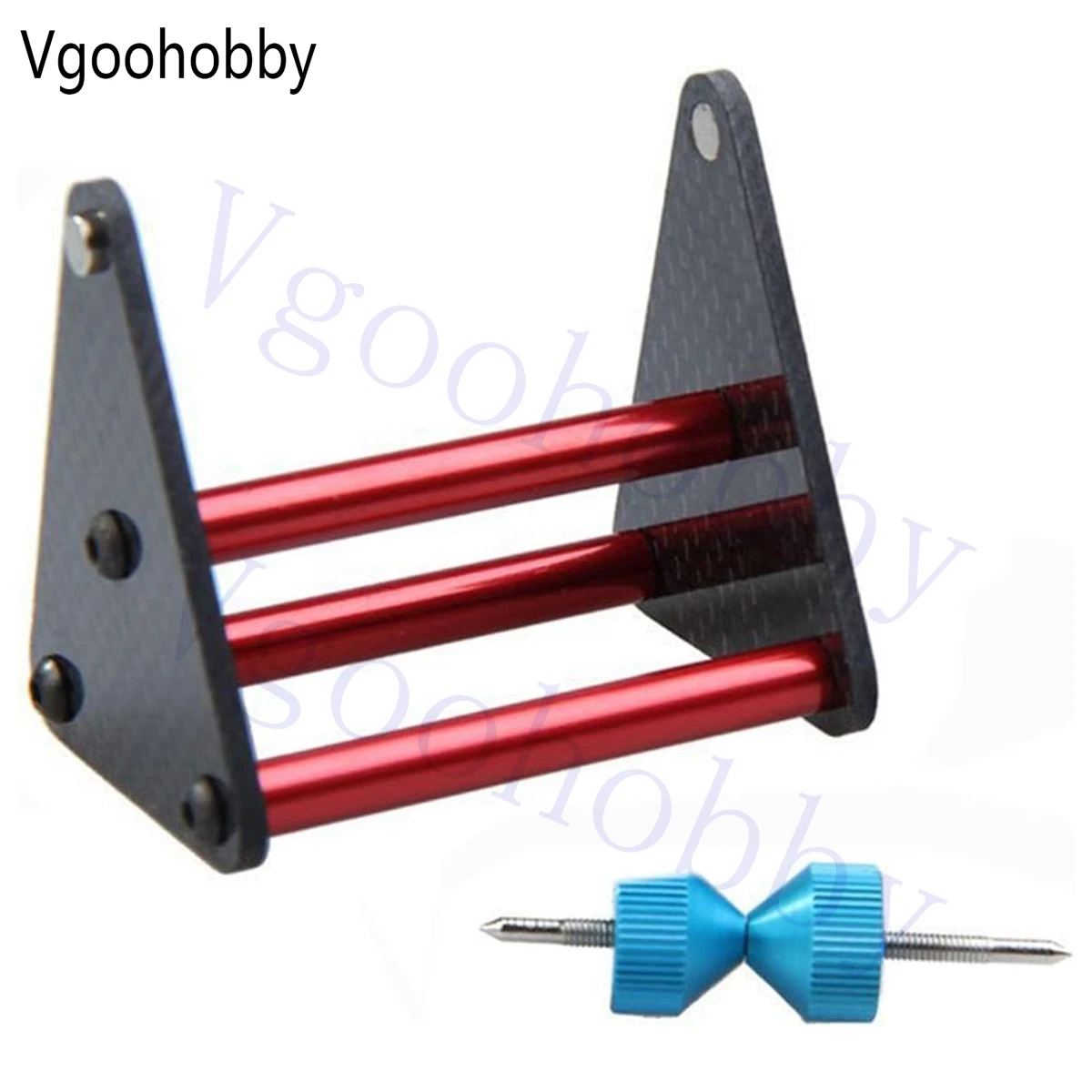 Propeller fibra de carbono, balanrador de hoja magnético, herramienta de equilibrio de suspensión para RC Quadcopter FPV,