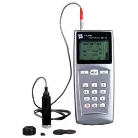 TIME7230 Portable Digital Vibrometer ABS Material 220V Electronic Power Water Equipment Application 1-Year Intelligent Era
