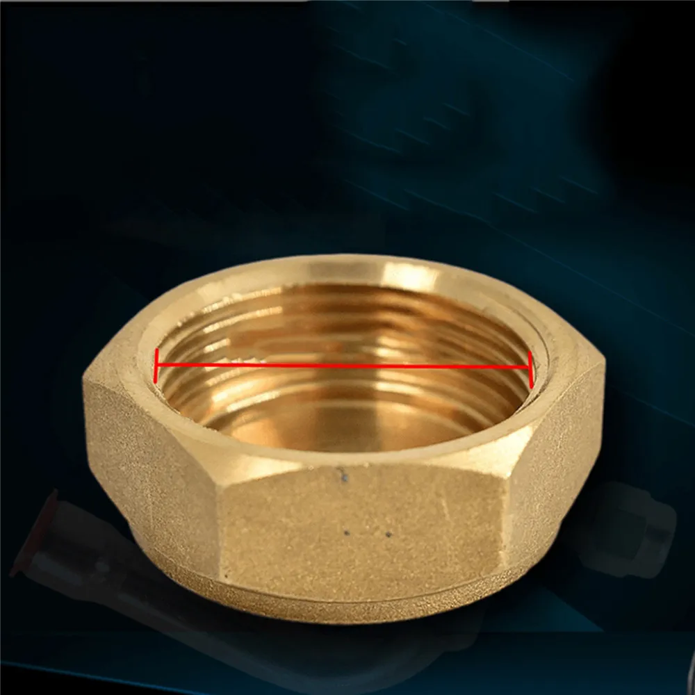 Tappo a vite in rame tappo valvola unità esterna condizionatore tappo valvola di intercettazione 9.8/ 11/ 15/ 17/21/ 24.5mm