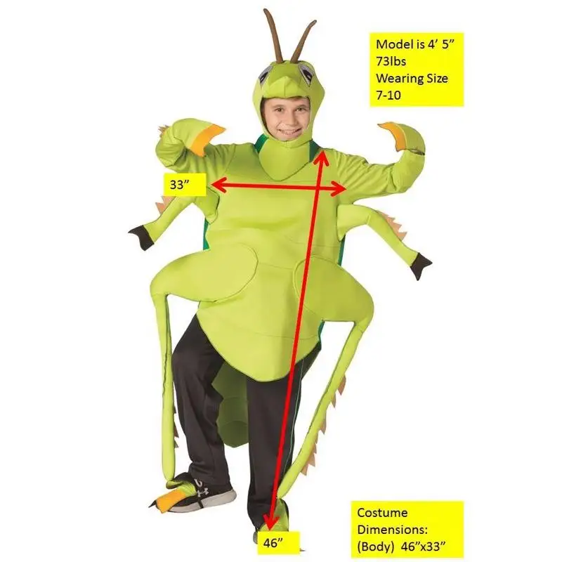 Children's loween Performance Suit Criet Animal Onesie Costume Par Stage Performance Clothes Cultural Ethnic Faion