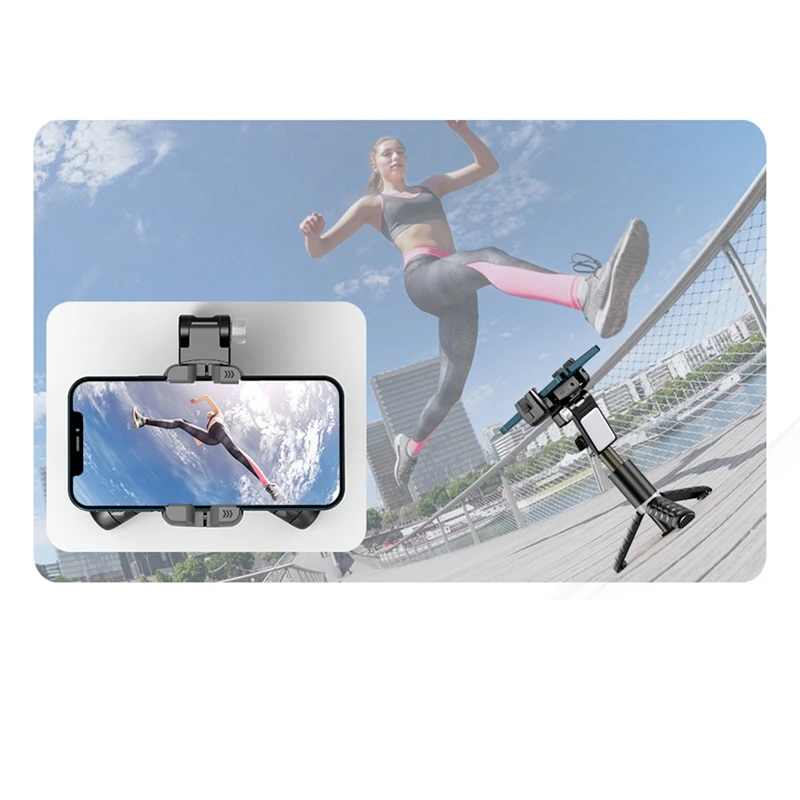 Selfie Stick Handheld Gimbal Stabilizer Mobile Phone Selfie Stick Tripod With Fill Light