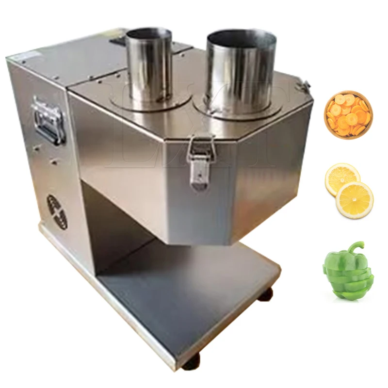 

220V Electric Kitchen Commercial Fruit Vegetable Cutter Machine For Slicer Potato Radish Cut Section