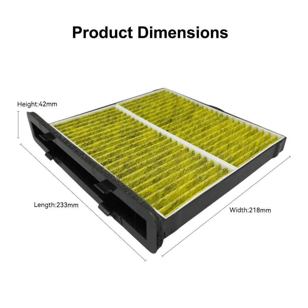 WESTGUARD MK9810 For SUBARU Forester Impreza XV 1.6 2.0 2.5 19-21 72880FL000 Activated Carbon Air Cabin Filter CUK23041