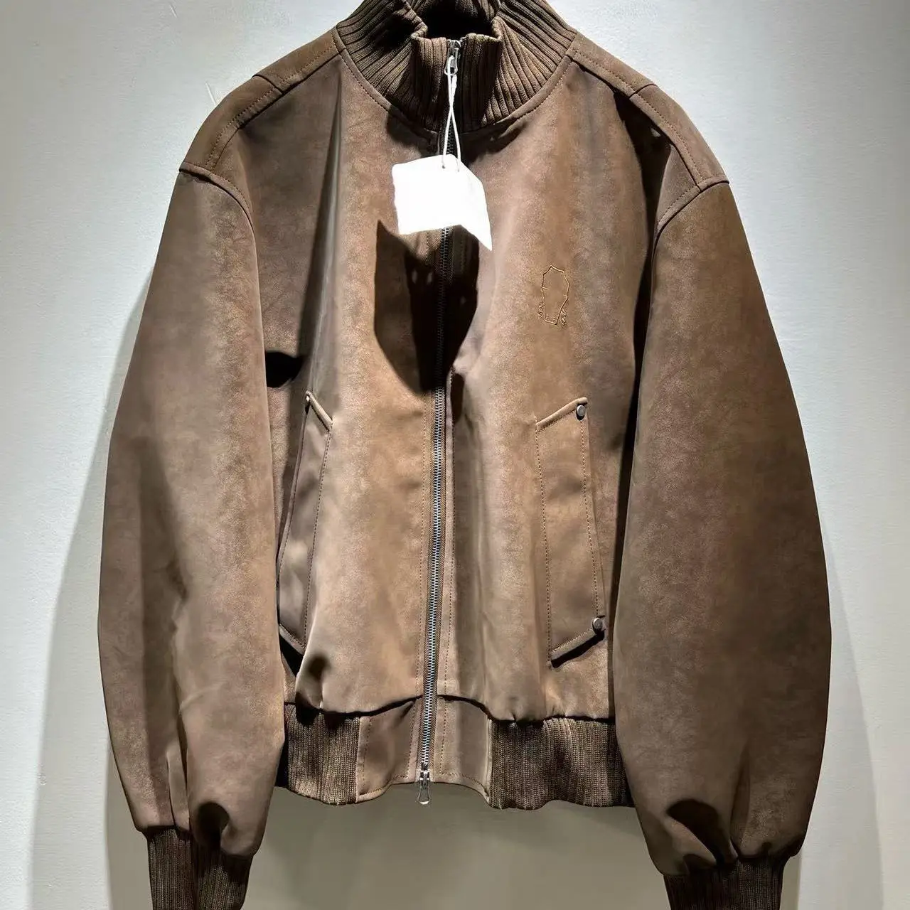 

BC Италия вышитая мужская куртка с воротником-стойкой в стиле old Money