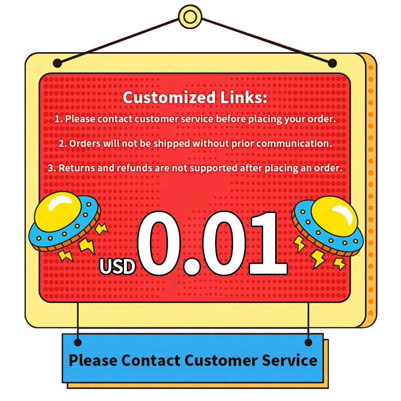Shipping/Customization Link/Please Contact Customer Service to Purchase Refunds Are Not Supported After Payment