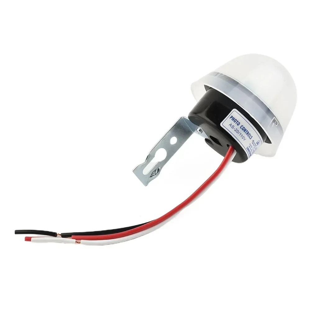 Rainproof Light Control Sensor Sensor 10A 12V 50HZ AC AC/ DC AS-20 Ajustable Auto DC Light Switch Photo Control