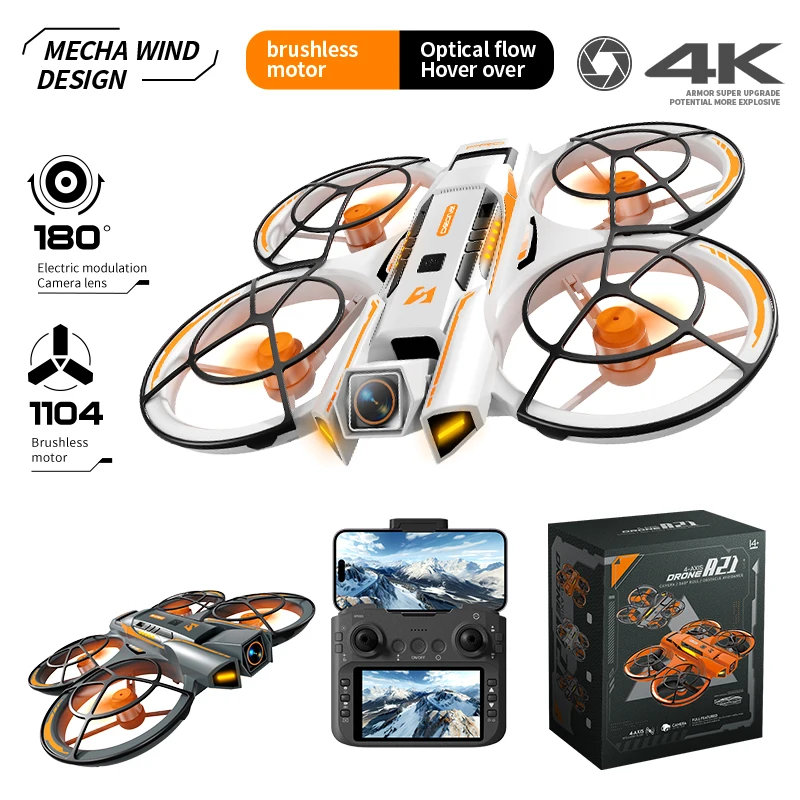

A21 PRO Мини-дрон 2,4G 5G Профессиональная 4K HD камера с экраном Дистанционное управление Дроны Бесщеточный двигатель Квадрокоптер Игрушка для мальчика