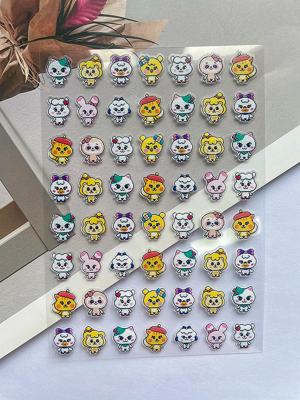 حقيبة سوبر ميني الكرتون لعبة أنماط ملصق Kawaii سانريو كورومي ملصق ذاتي اللصق مقاوم للماء علامات الأمتعة مسمار ملصق