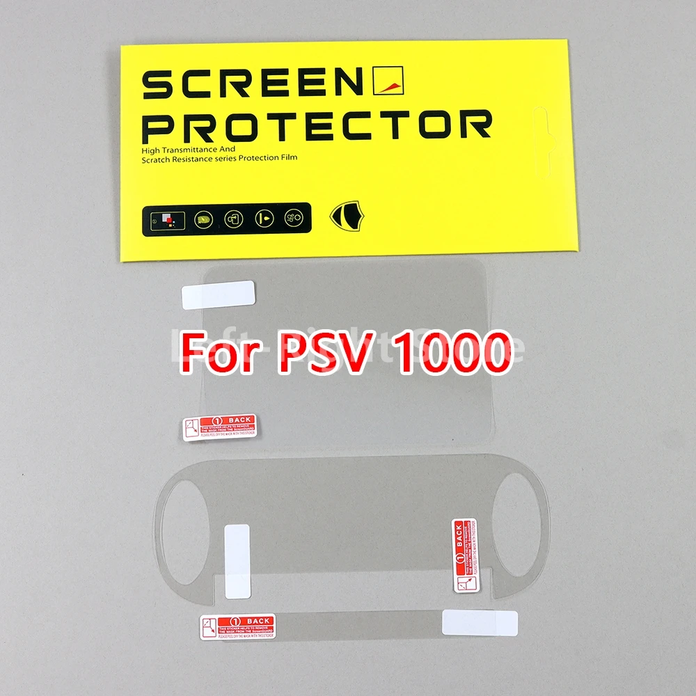 

40sets Plastic Front Back Screen Protector Film Protective Cover Guard For PlayStation Psvita PS Vita For PSV 2000 PSV1000