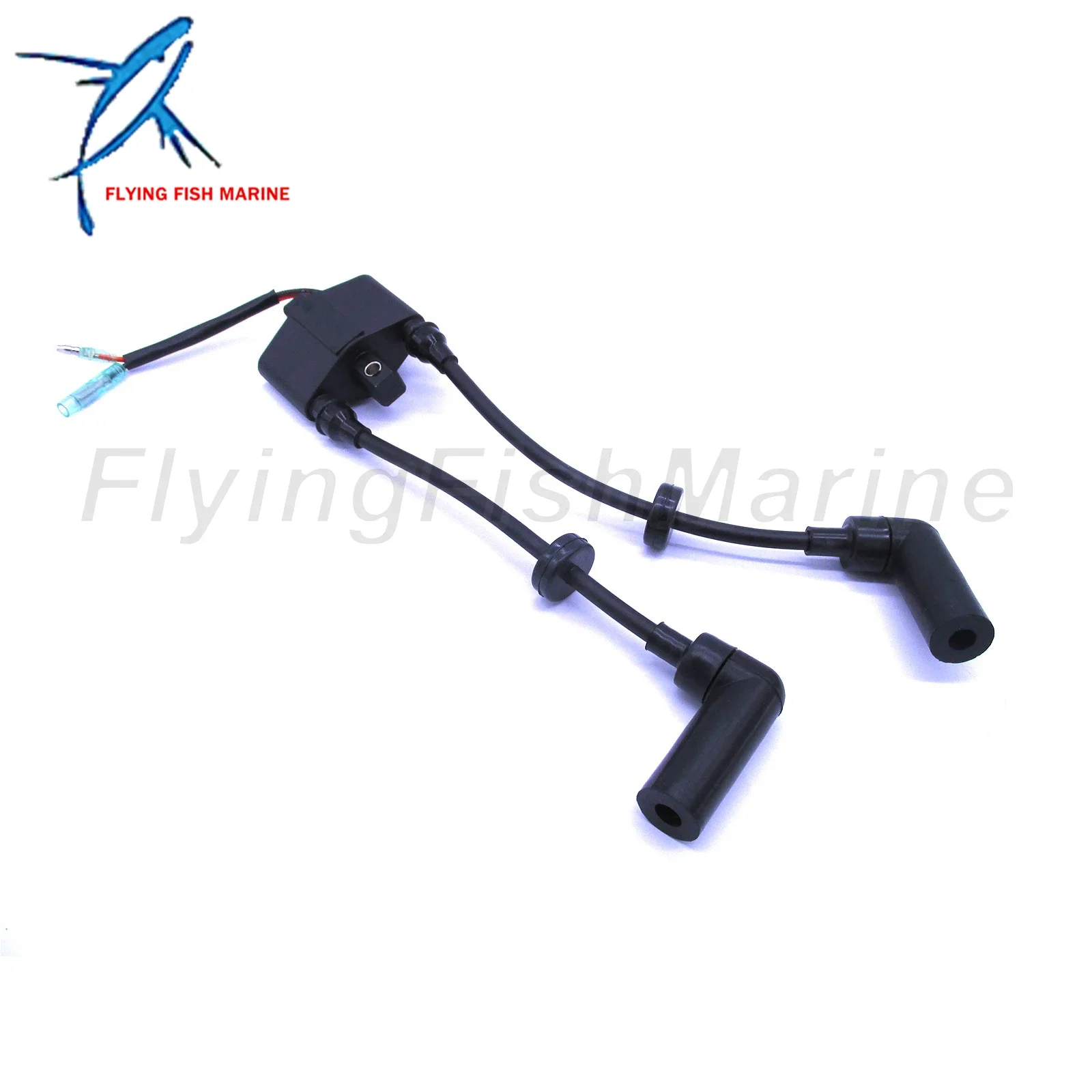 Boat Motor Ignition Coil Assy F15-07000600 for Parsun HDX 4-Stroke F9.9 F13.5 F15 Outboard Engine, High Pressure Coil