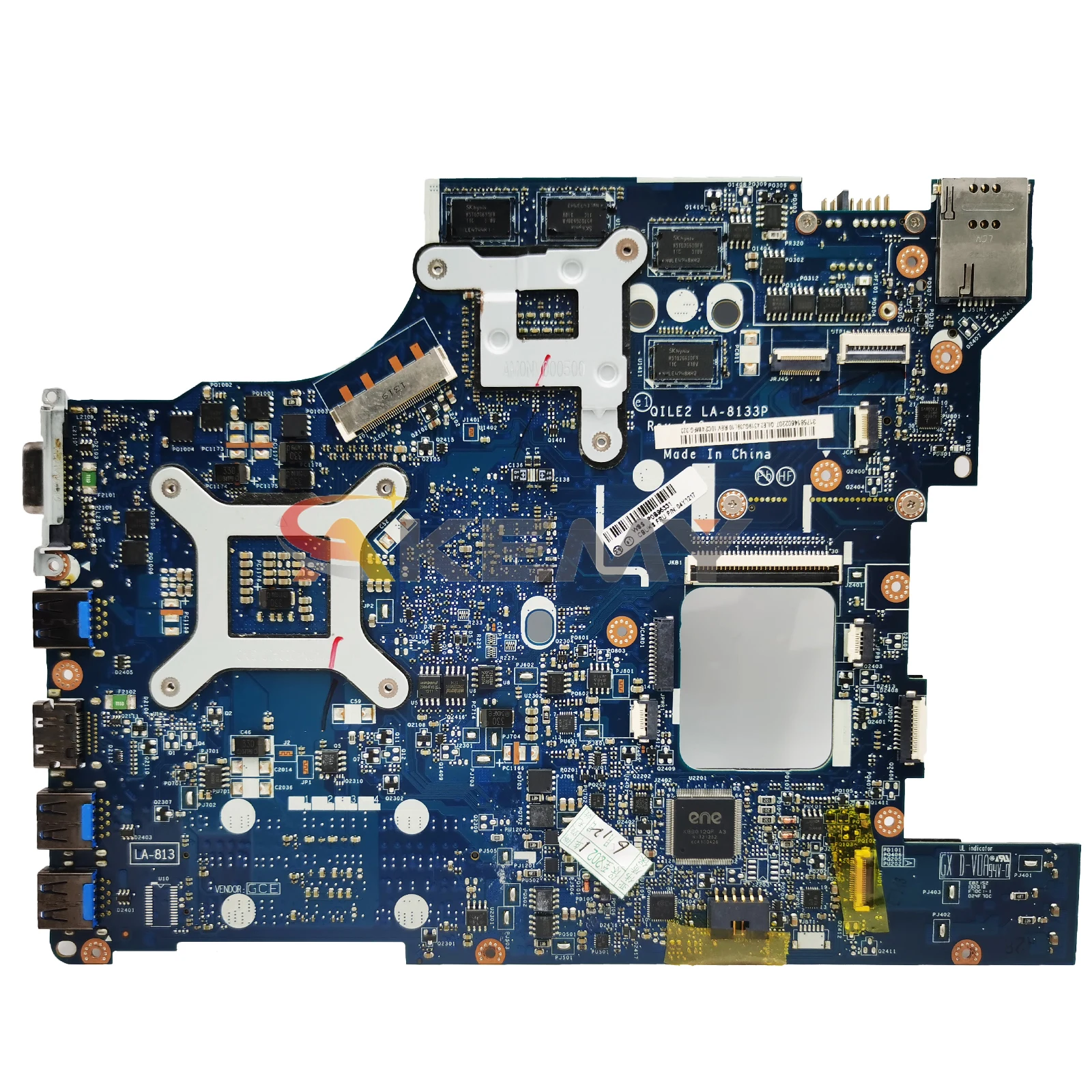 Imagem -03 - para Laptop Lenovo Thinkpad E530 E530c Placa-mãe com Gt630m 635m 2g Hm77 Mainboard Ddr3 Fru 04w4016 Teste ok La8133p