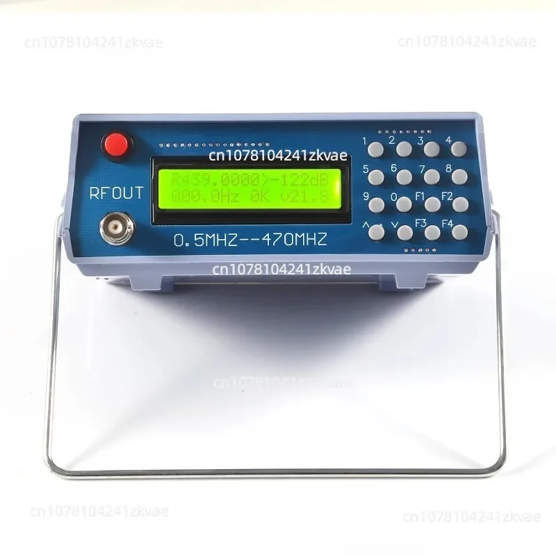 Signal Generator 0.5MHz-470MHz RF Signal Generator Meter Tester for FM Radio Walkie-talkie Debug Digital CTCSS Singal Output