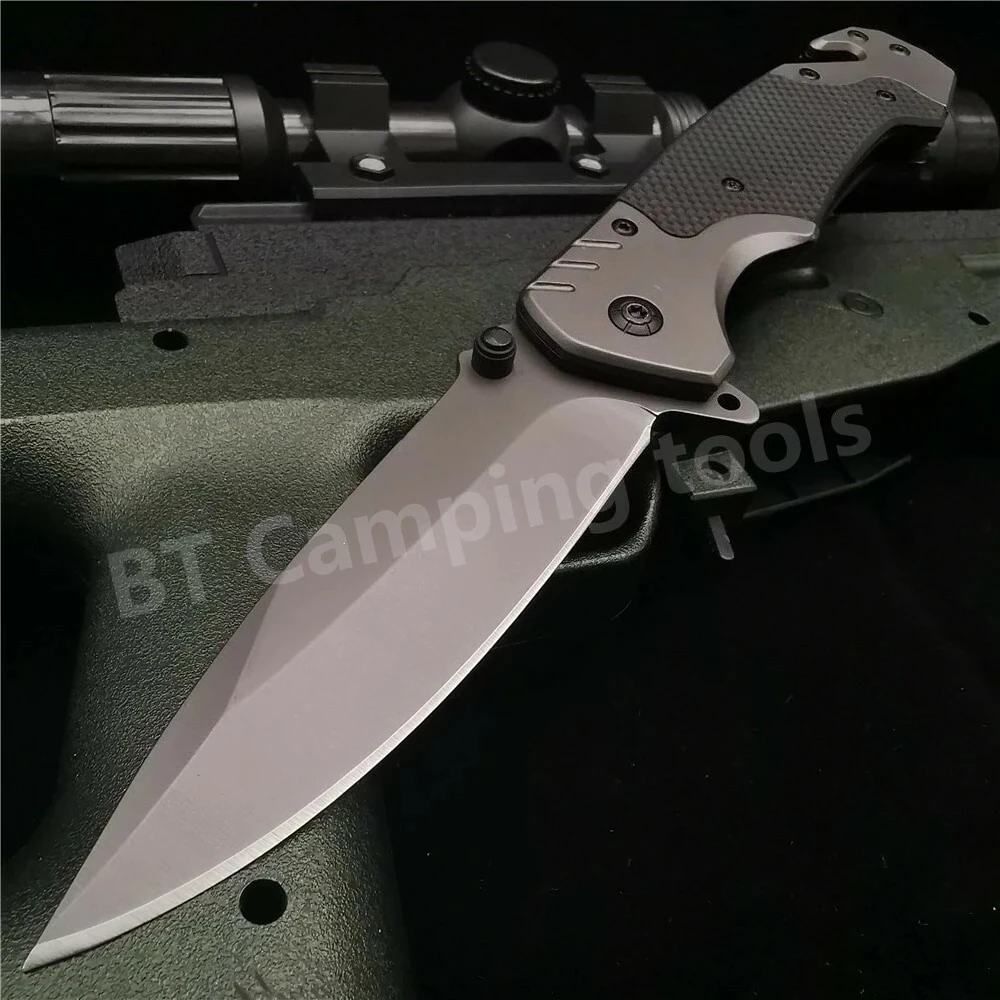 

Складной карманный нож с рукоятью G10, EDC, для кемпинга, выживания, охоты, многофункциональный, прочный