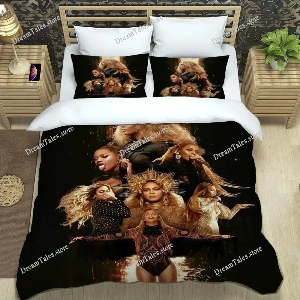 Singer Beyoncé Bedding Set Single Twin Full Queen King Size Bed Set Aldult Kid Bedroom Duvetcover Sets Bed Sheet Set 2025369