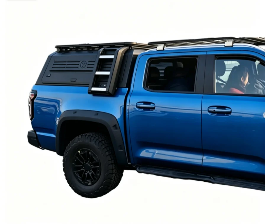 Dream Car  Aluminum Alloy Retractable Roll-Up Waterproof Hard Type Tonneau Cover No-Drill Installation Tailgate Lock Picku