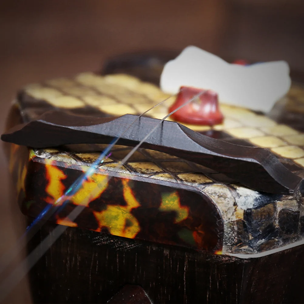 

Black Rosewood Erhu Mute Lightweight Practice For Beginners Non-Scratch Instrument Accessory Gift Erhu Supplies