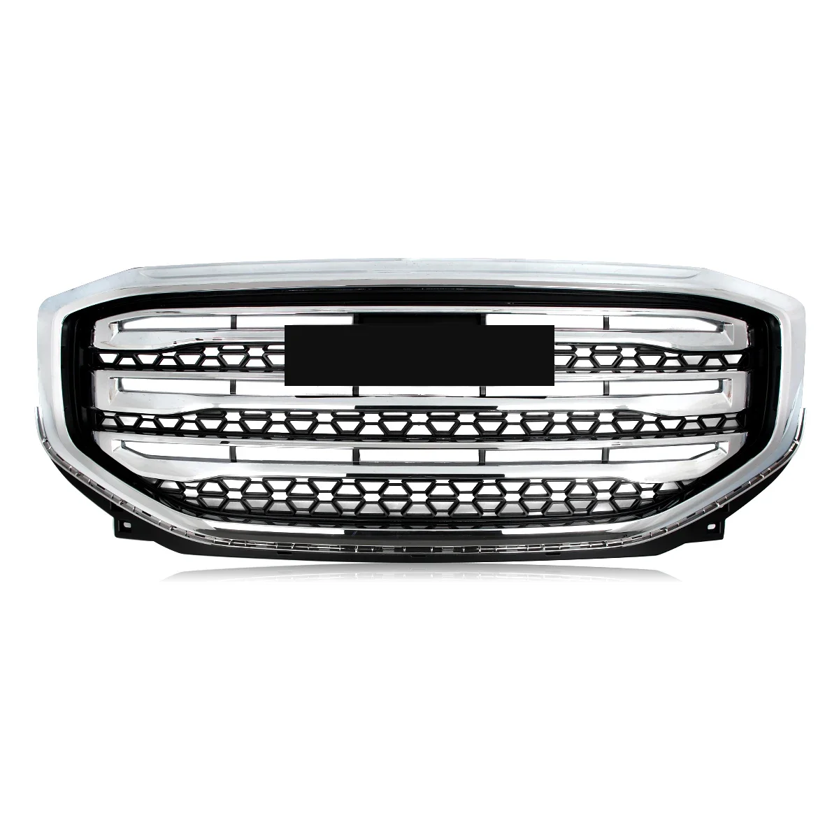 Honeycomb Front Upper Bumper Hood Grille For 2017-2019 GMC Acadia SLE/SL Front Racing Grills Radiator Mesh Grille Accessories