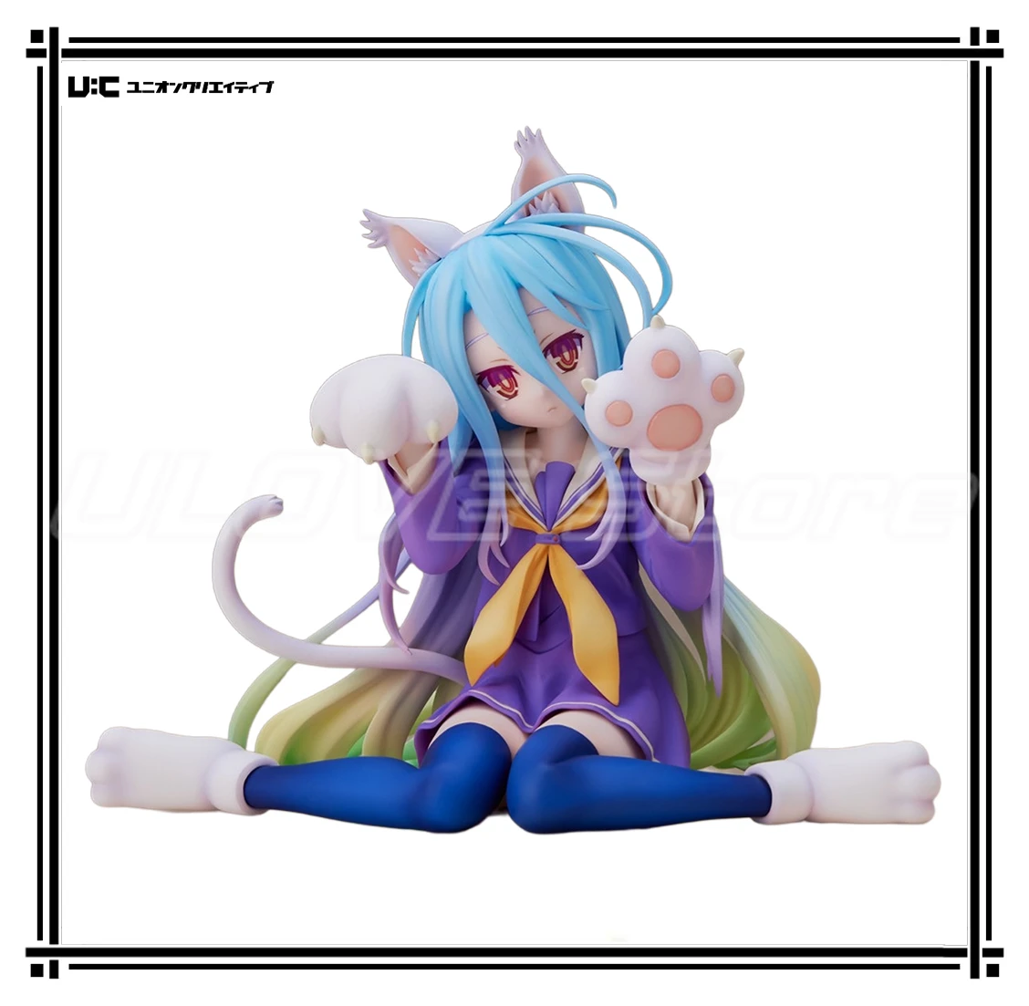 In Stock Original UnionCreative NO GAME NO LIFE From Animation Figures Model Gift Collection Ornaments