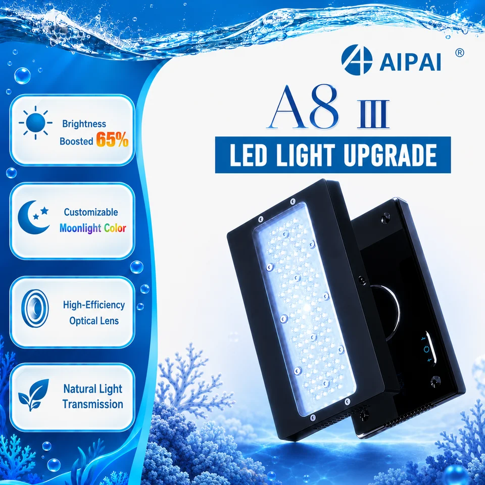 A8se II Max 240W WiFi対応サンゴLED水槽ライト