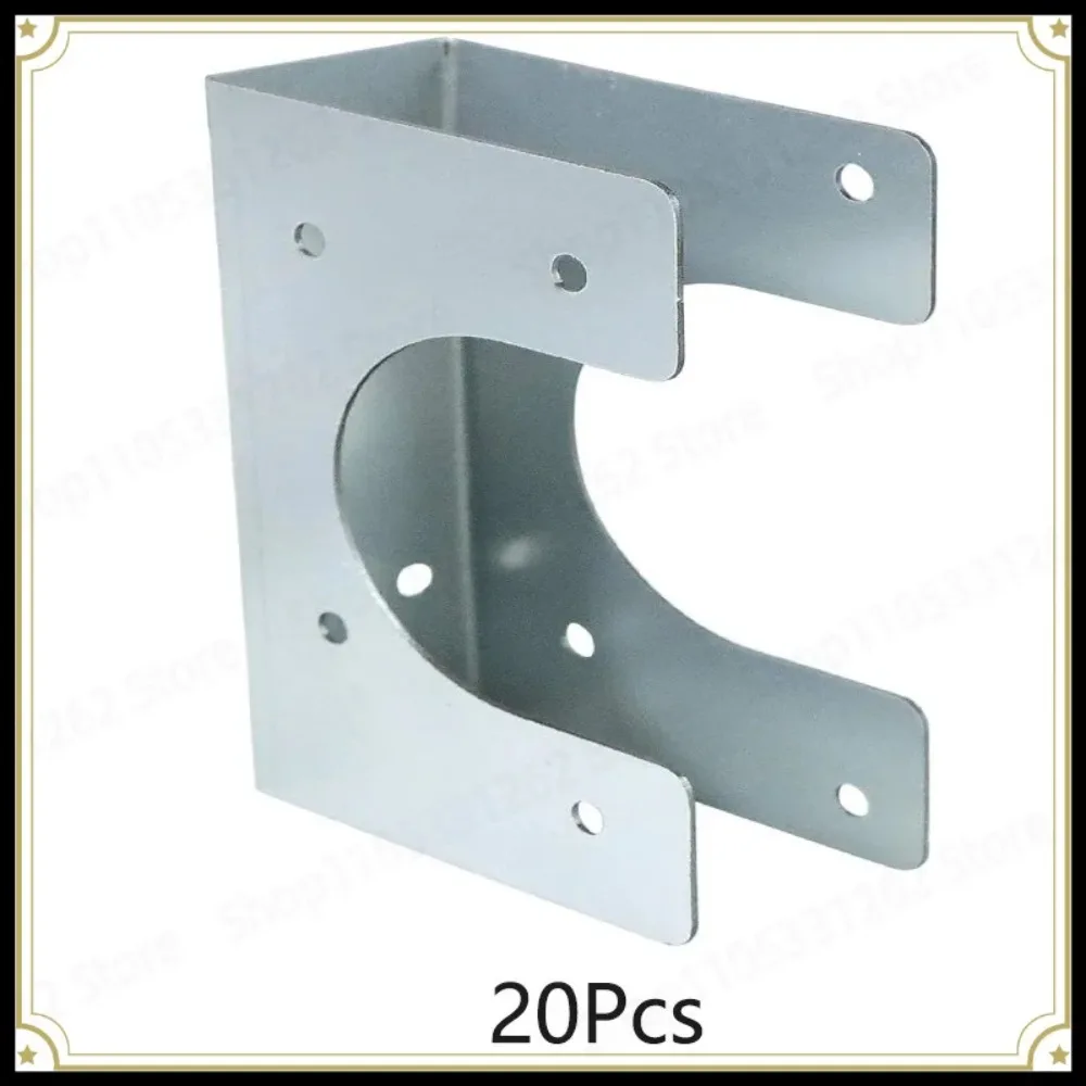 Heavy Duty Stud Snap Metal Stud Shoes for Single Wooden Studs for Pipes Up To 2-1/2 Inches