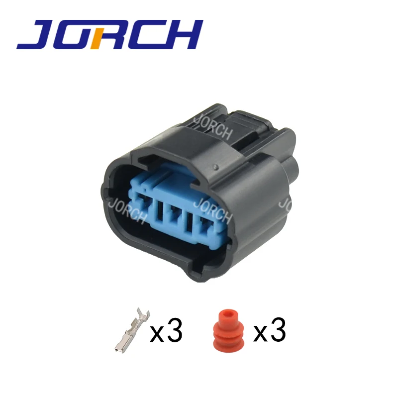 3 Way Automotive Sumitomo HX Series 090 Female Plug Car Waterproof Wire Connector 6189-0596 For Honda Acura Sensor