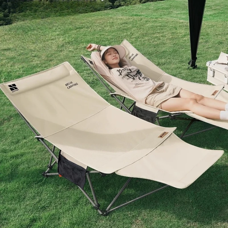Collapsible Outdoor Chair, Space-Saving Lightweight Design, Adjustable Reclining Backrest,Perfect for Camping Fishing and Travel