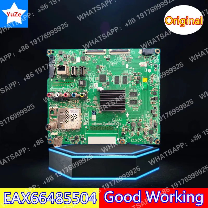Placa base de buen funcionamiento EAX66485504(1,0) para LG TV 43UF6407 49UF640V 43UF640T 43UF6400-CA 49UF6400-CA 43UF6400 Tablero Principal