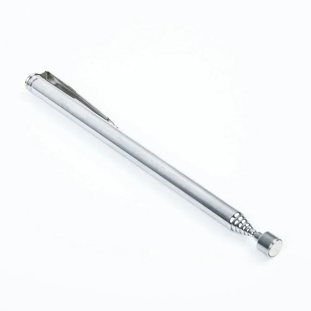 Magnetic Pickup Tool For Car Repairing Maintenance Pen Style Stainless steel Silver Workshop Brand New High Quality