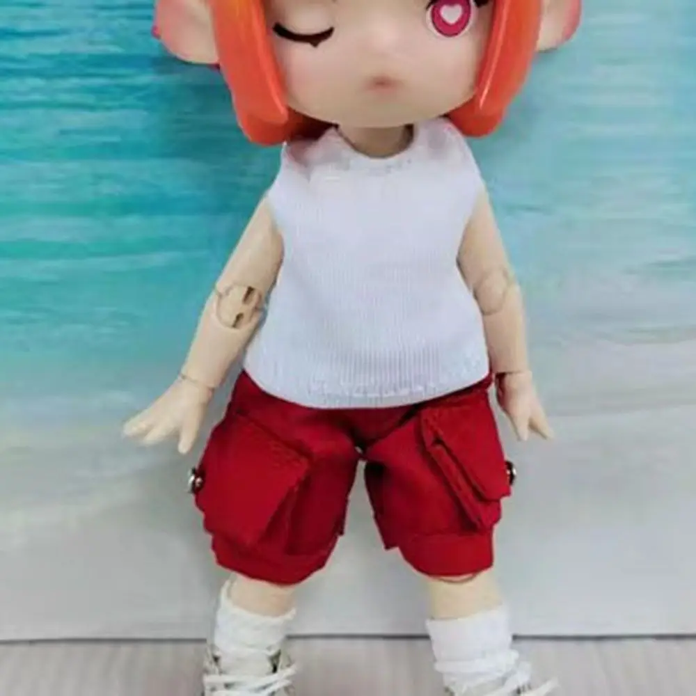 

Модные шорты для кукол, одежда, 10 цветов, джинсы ручной работы, шорты, детские игрушки для куклы 1/11 OB11/для кукол 1/12 BJD