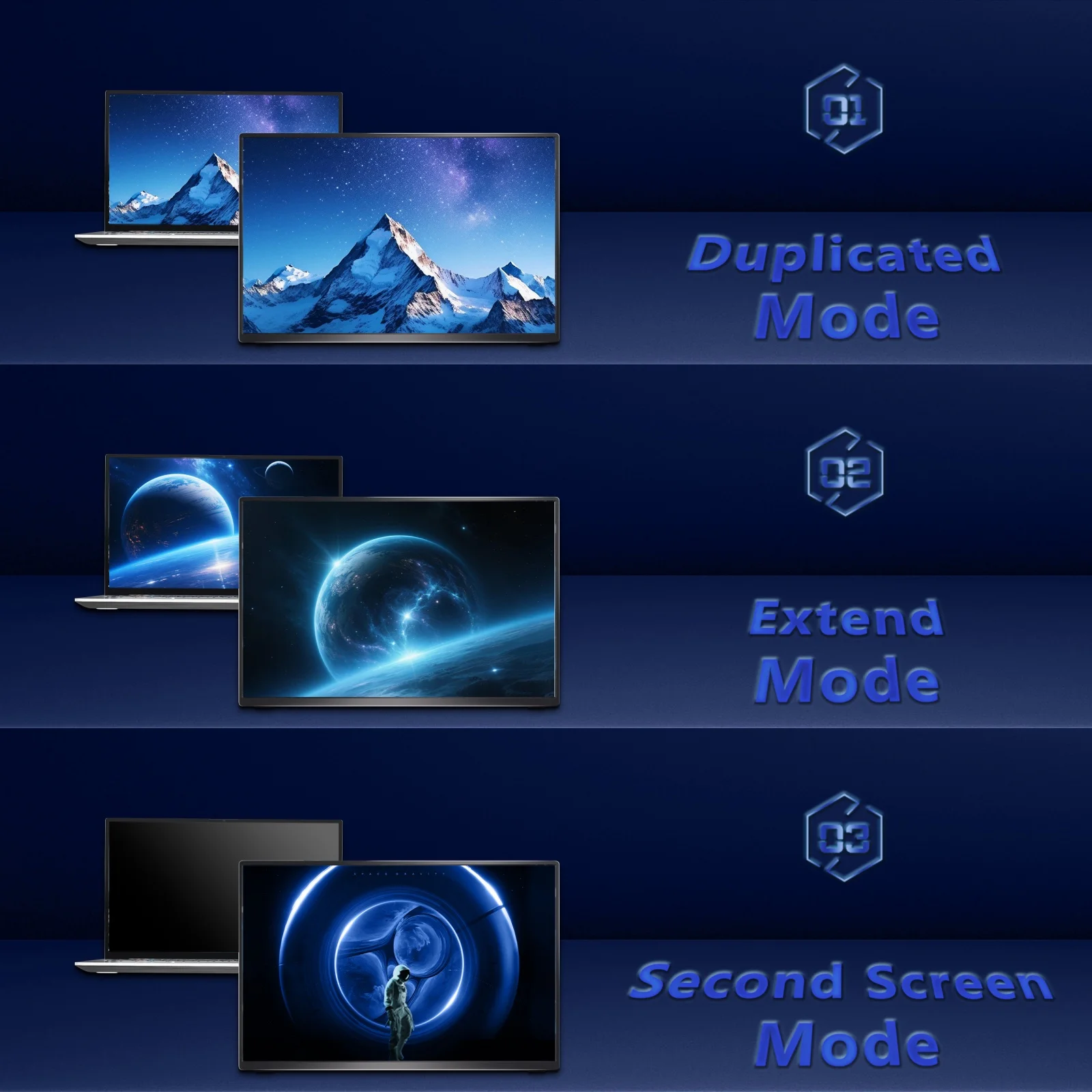 Портативный монитор 16 дюймов, 165 Гц, 1920*1200, 16:10 100%sRGB, 500Cd/m2, TFT-дисплей для путешествий, переключатель для ноутбука, PS4, PS5 Xbox