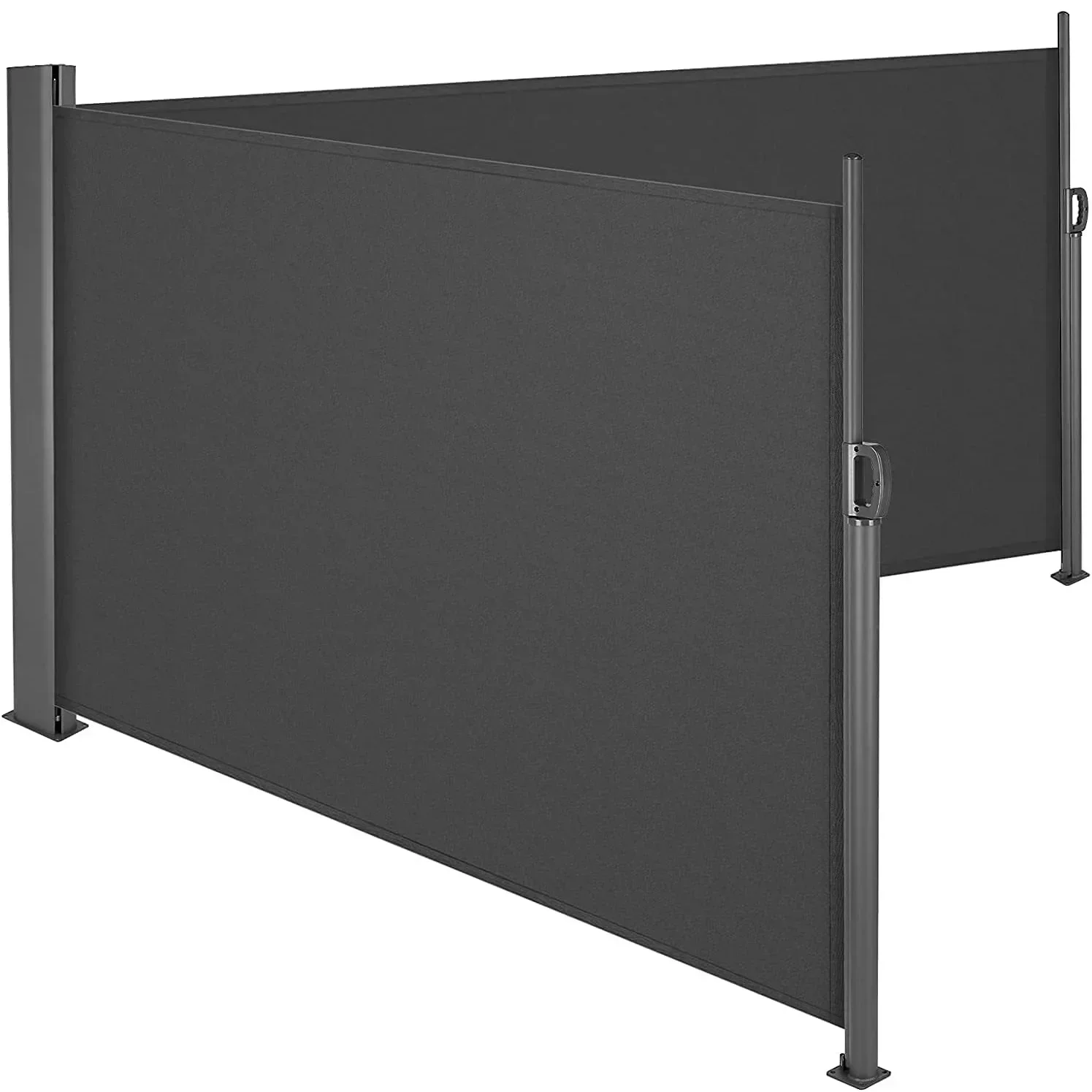 Intrekbare zijluifel Tuin Zonnescherm Scherm Privacy Divider Dek Windhek Zwembadschuur Luifel PU-gecoat