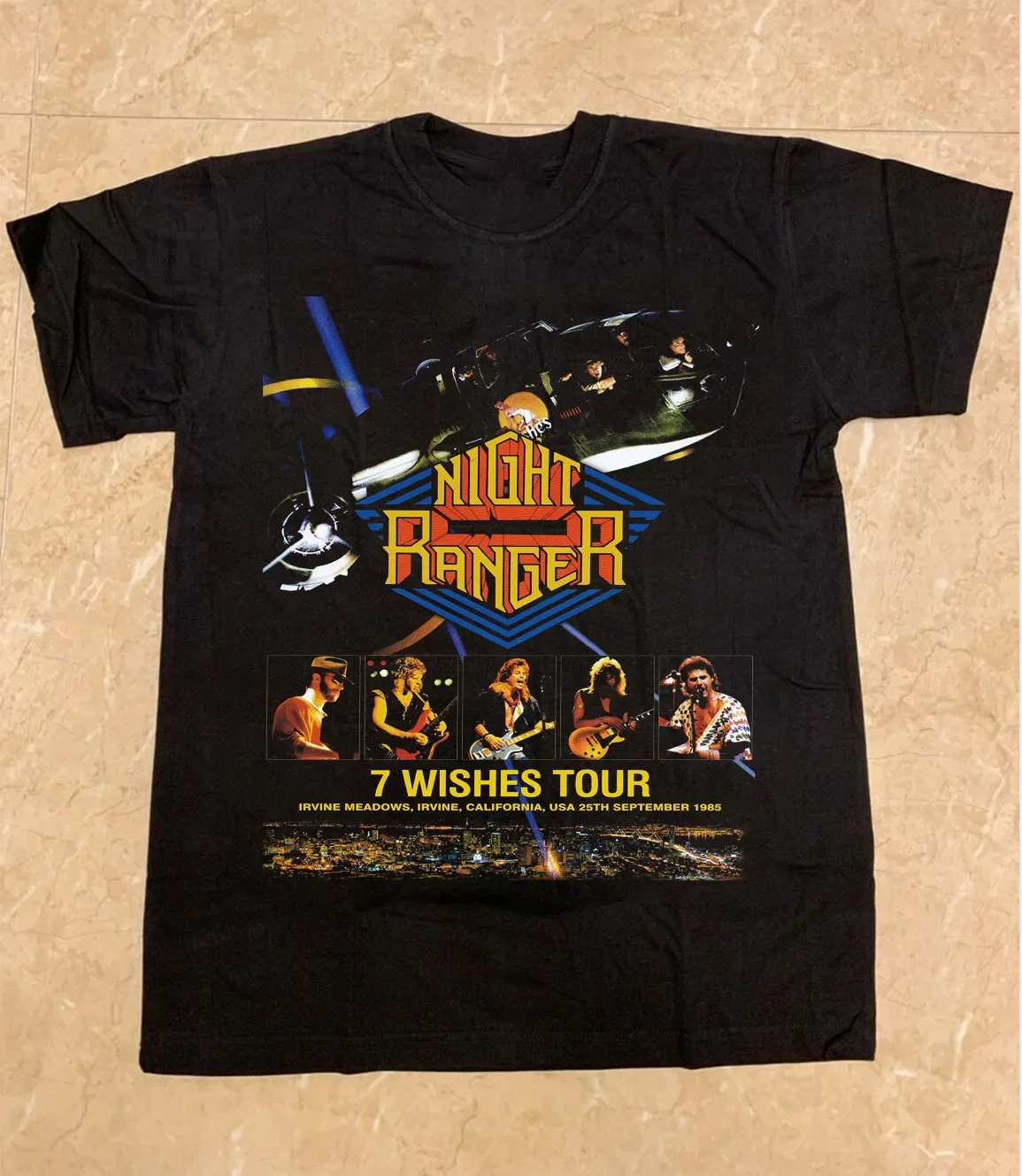 

NIGHT RANGER Band Tour 1984 Gift For Fan S to 5XL T-shirt TMB2367