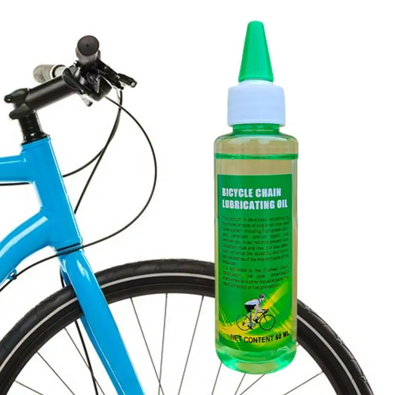 

Bike Chain Lube Chain Lube Bicycle Chain Oil 60ml Bike Maintenance Aid For All-Weather Conditions Dry Chain Lube For Bicycle