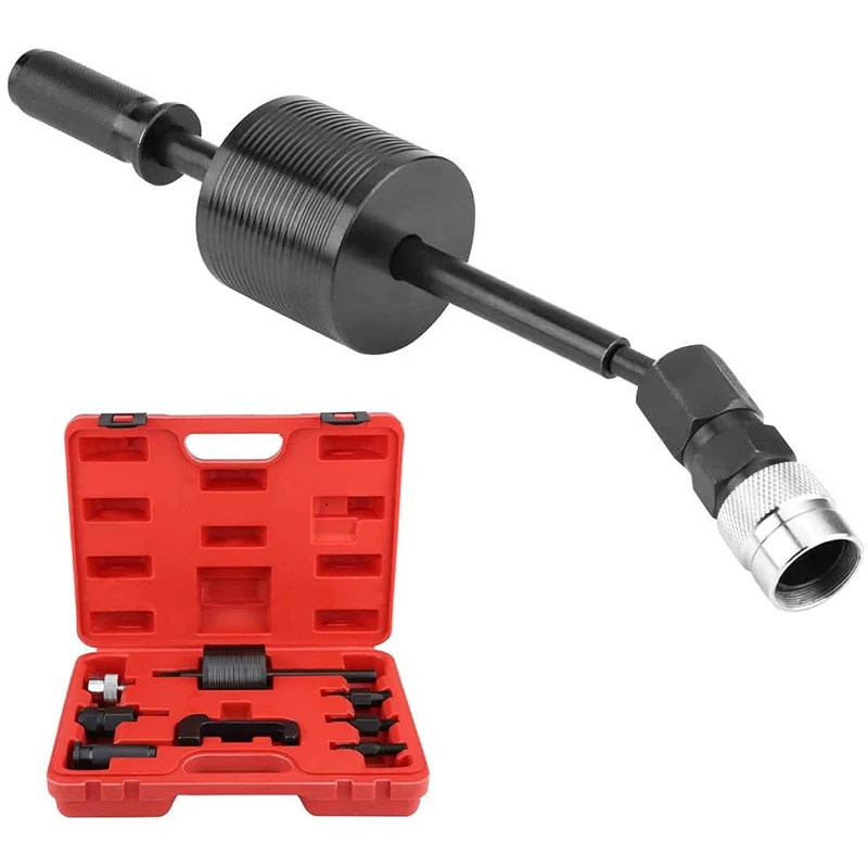 Engine Tools Diesel Injector Extractor Puller Kit Common Rail Tool Slide Hammer Puller Adaptors Fit for Mercedes Benz view 3
