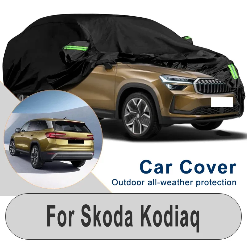 

For Skoda Kodiaq Winter & Summer Car Cover - Outdoor Snowproof Dustproof Waterproof Sunproof, Practical Protection Shield