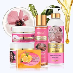 AILKE Women Skin Glowing Body Lotion, Moisturizing, Brightening, Nourishing, Smoothing Skin Cream, With Niacinamide