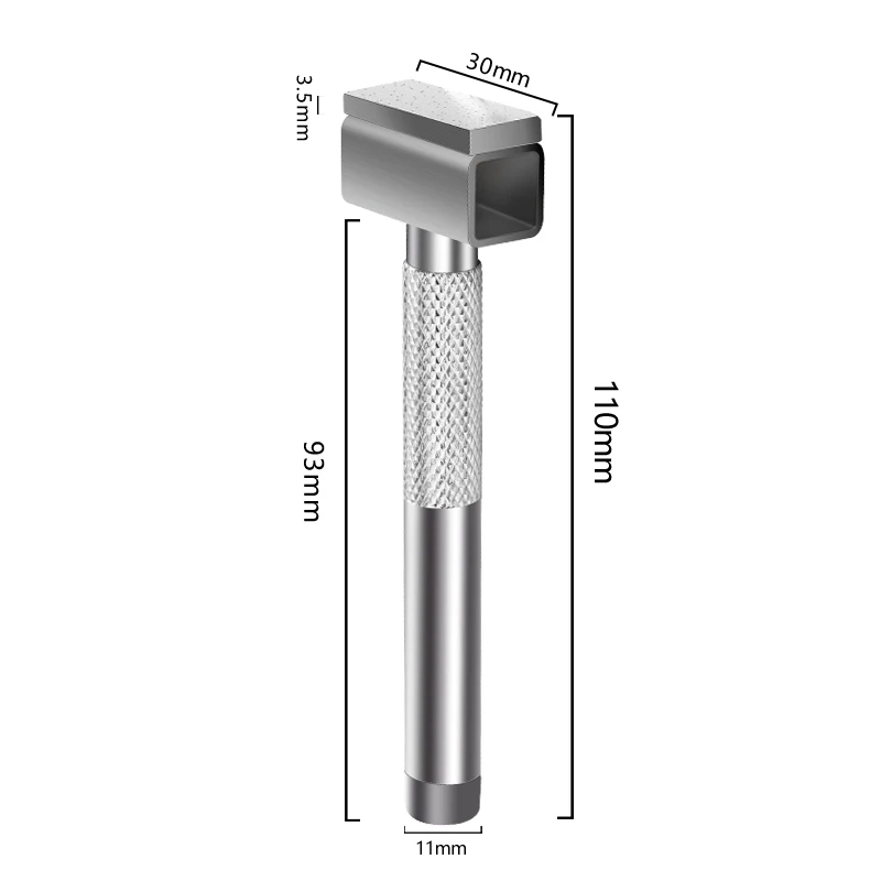 Natural Diamond Handheld Dresser for Grinding Wheels Precision Polishing Tool for Metal Grinders Durable Design