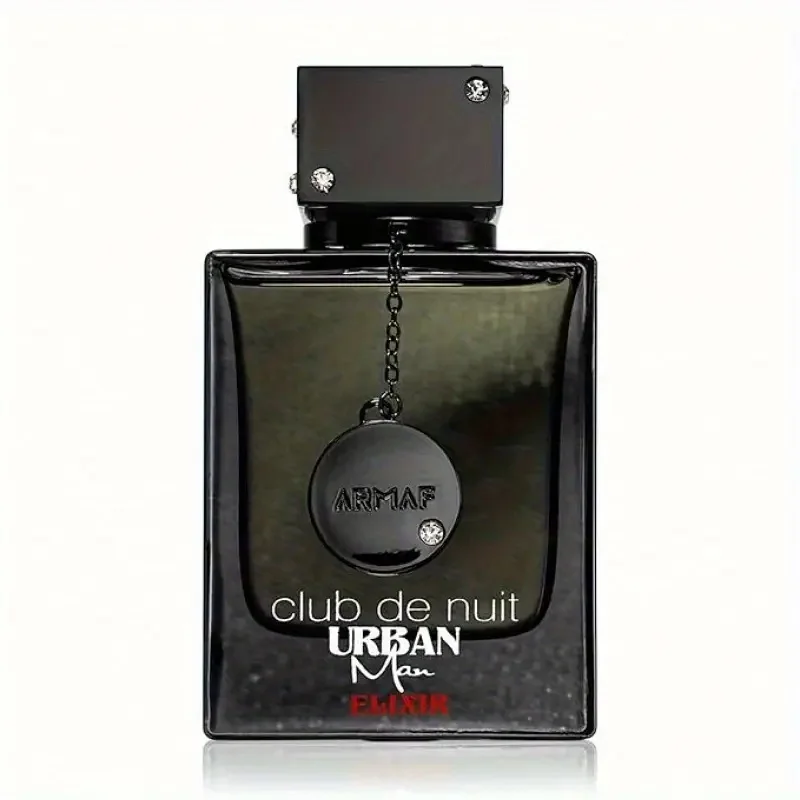 

Club De Nuit Urban Man Elixir Men's Light essence spray, with the keynote of Dragon Subduing Saliva, Cedar and Laudane.