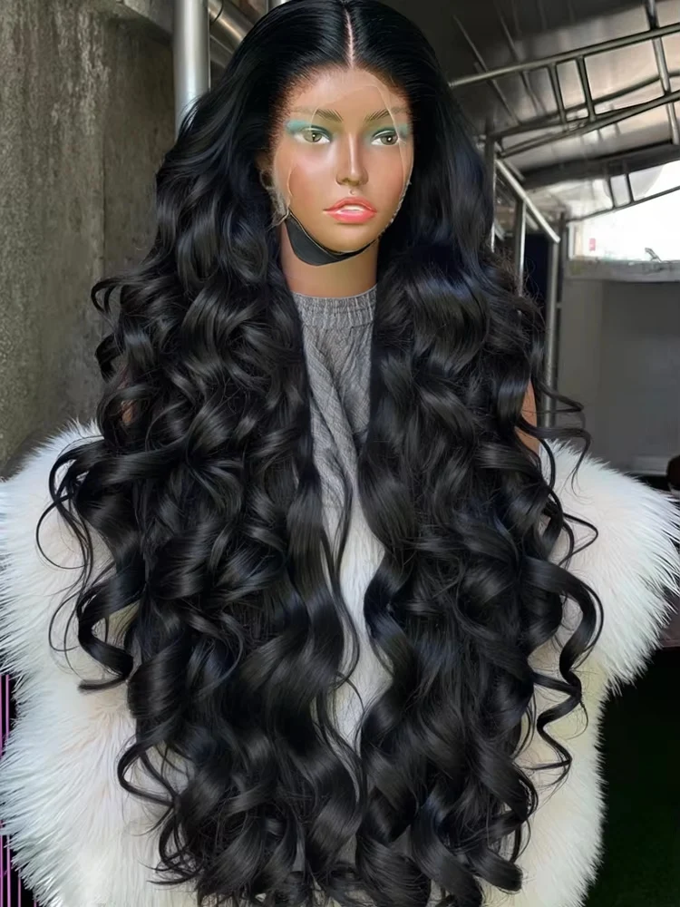 

40 46 Inch HD 13x4 13x6 Body Wave Lace Front Wig Wet And Wavy Human Hair Wig Brazilian Hair 360 Lace Frontal Wigs For Women 300%