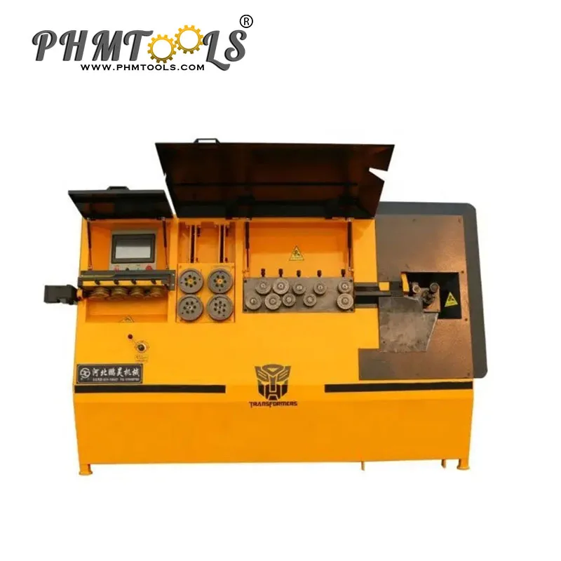 Customizable Automatic CNC Rebar Bending Machine for Stainless Steel & Carbon Steel PLC Controlled 20kw Motor