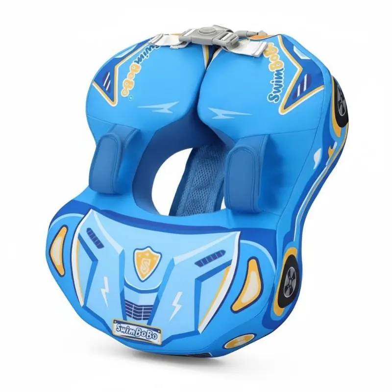 Aufblasbarer Schwimmring für Kleinkinder mit Achselstützen, Kippschutz, sicherer Schwimmhilfe für Jungen und Mädchen, Wasserpark-Zubehör