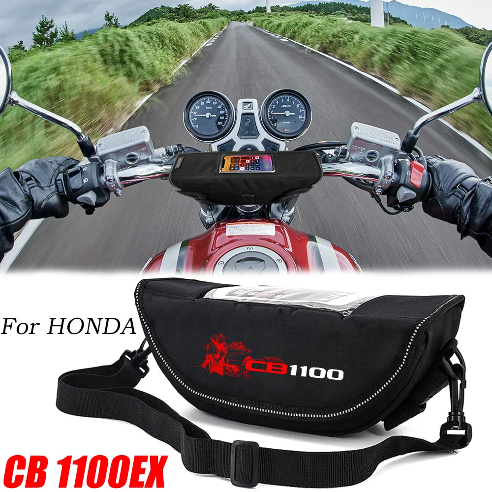 

For Honda CB1100EX CB1100 EX CB 1100 EX Motorcycle accessory Waterproof And Dustproof Handlebar Storage Bag navigation bag