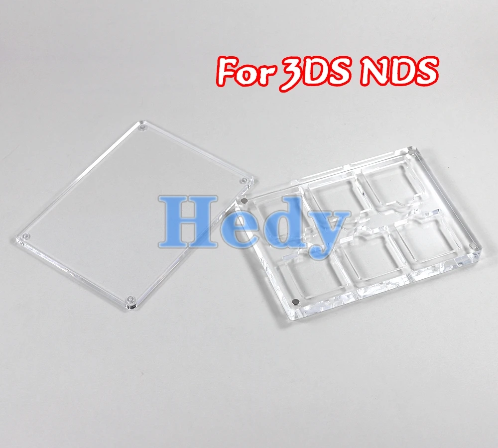 

5PCS For Nintendo 3DS Transparency Game Card Acrylic Case For NDS Display Case Storage Shell Clear Box