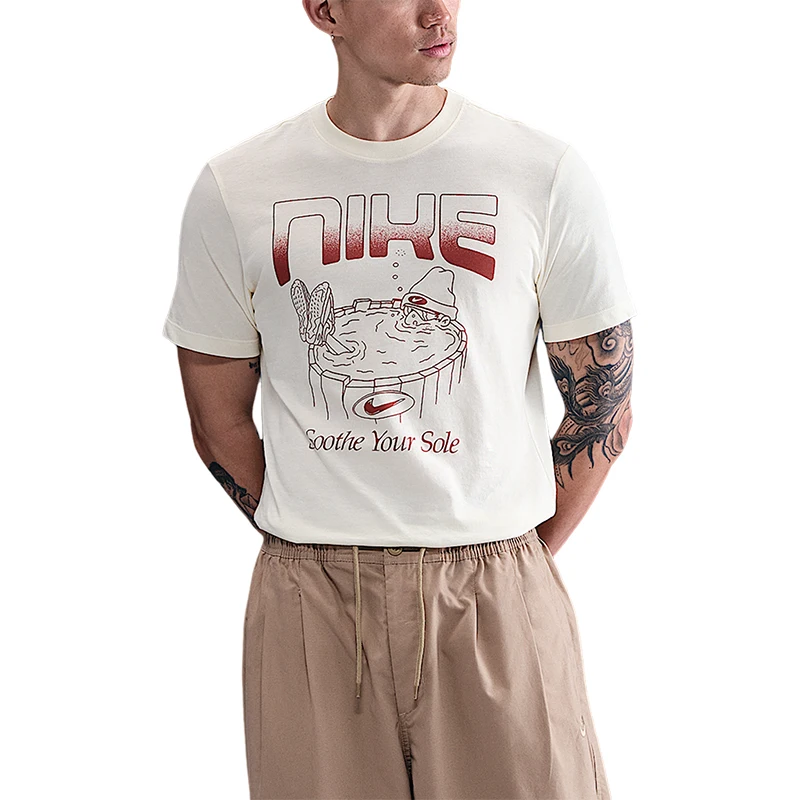 تي شيرت Nike Original Sportswear للرجال كاجوال رياضي متين HQ9265-110