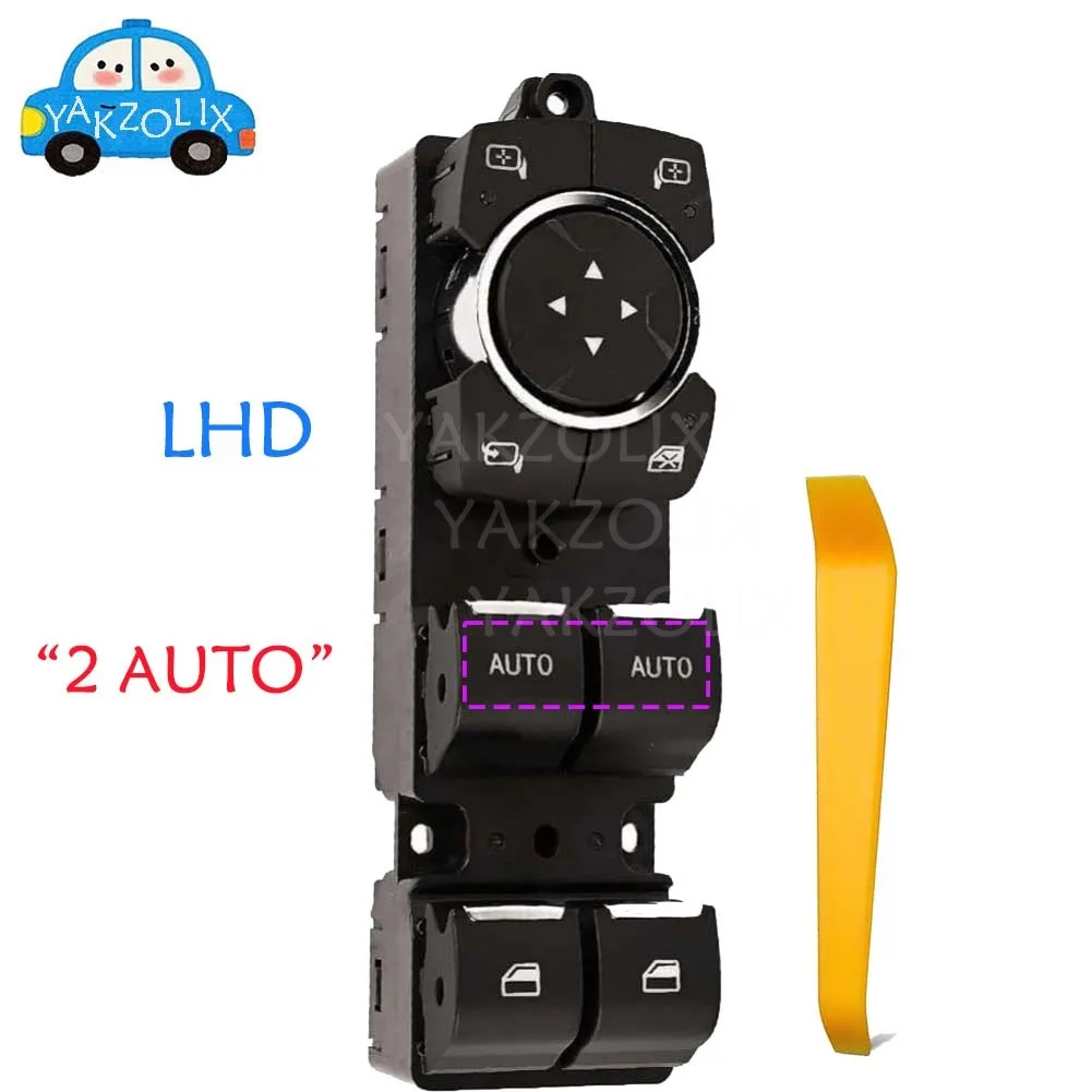 

For Ford Explorer 2011 2012 2013 2014 2015 Front Left Master Driver Side Power Window Switch Lifter Control Regulator Button